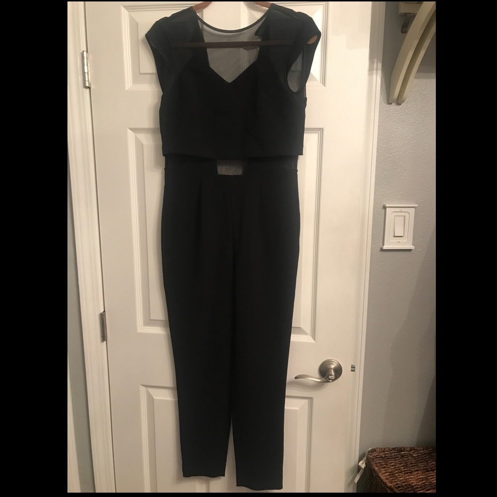 Express black jumpsuit